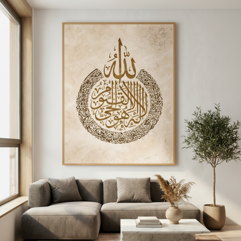 Islamic Calligraphy Tauheed Canvas