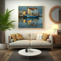 Coastal Harbor Canvas Art