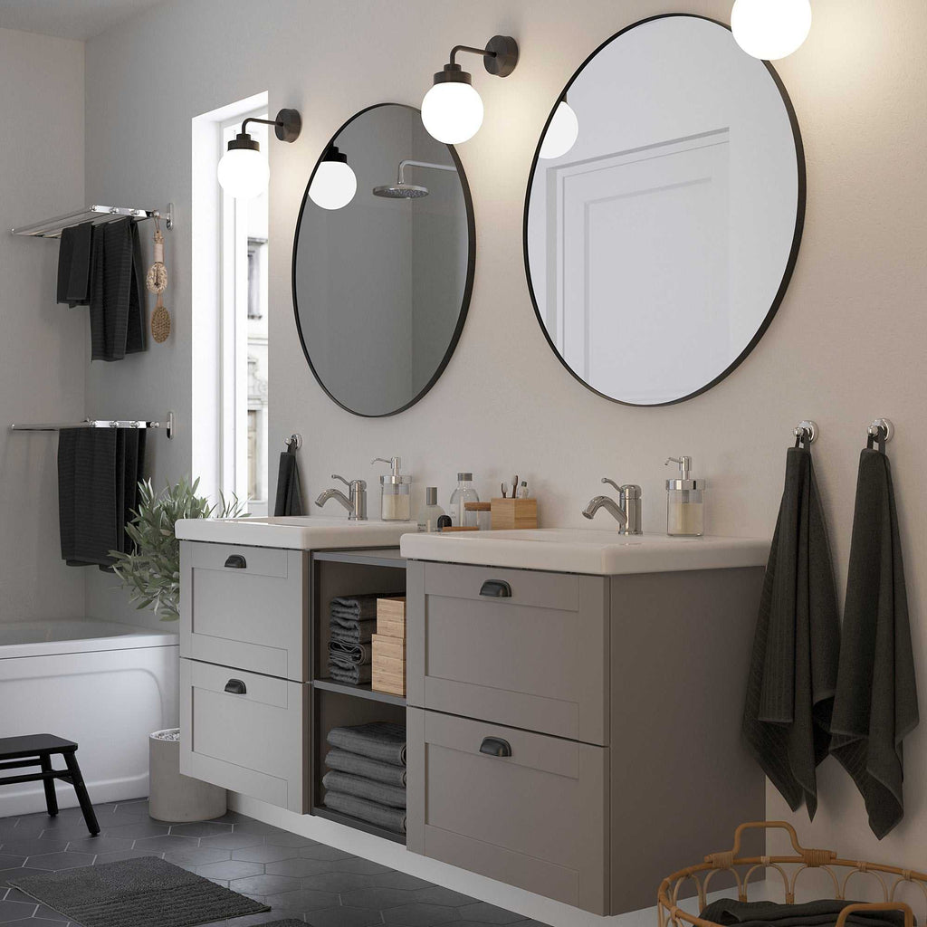 Mirage Round Metal Mirror