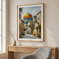Masjed Al Aqsa Dome of the Rock Jerusalem Canvas Art