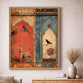 Oriental Birds Canvas