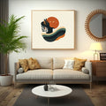 Abstract Organic Shapes Wall Art