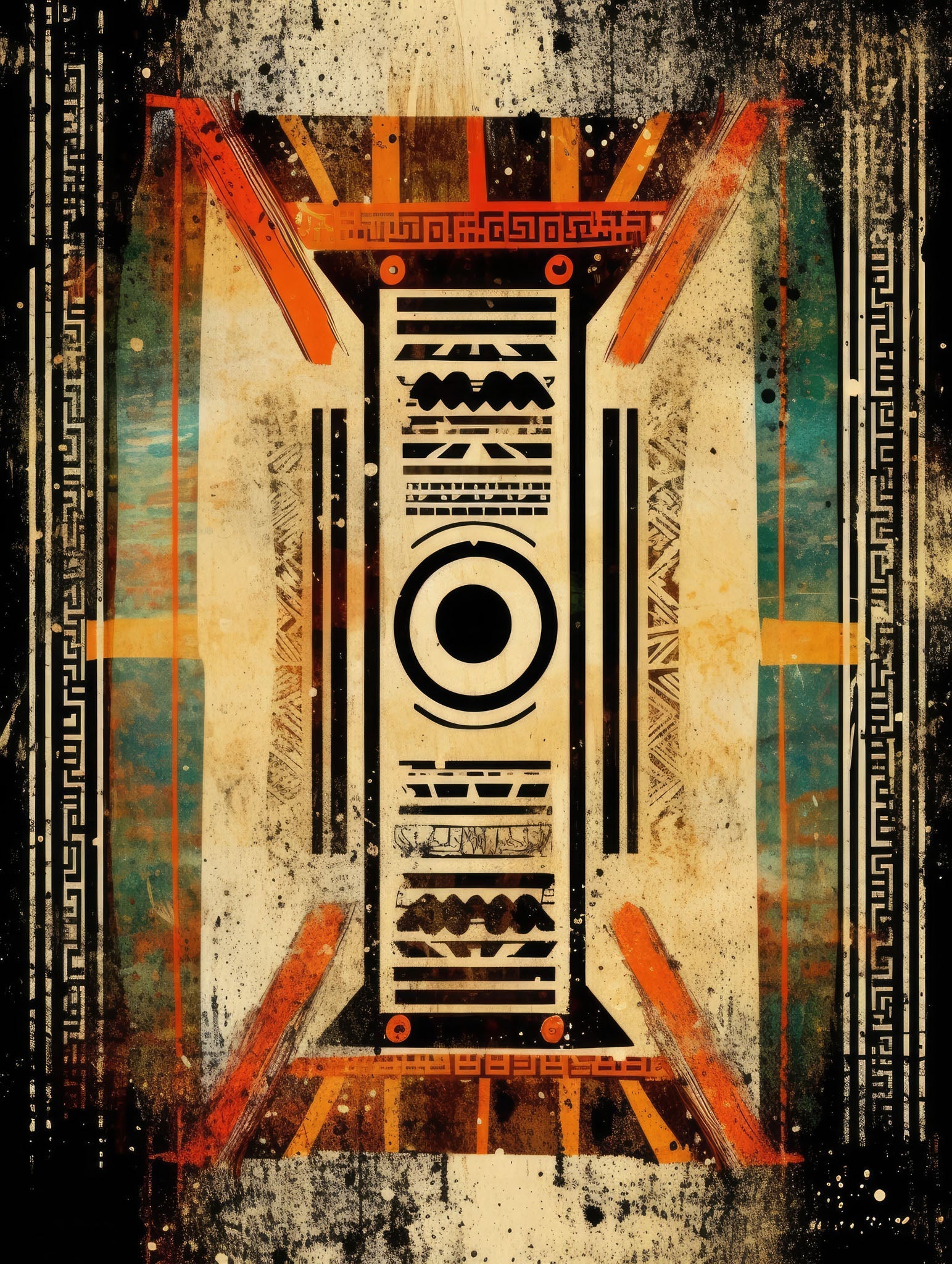 Abstract Geometric Wall Art