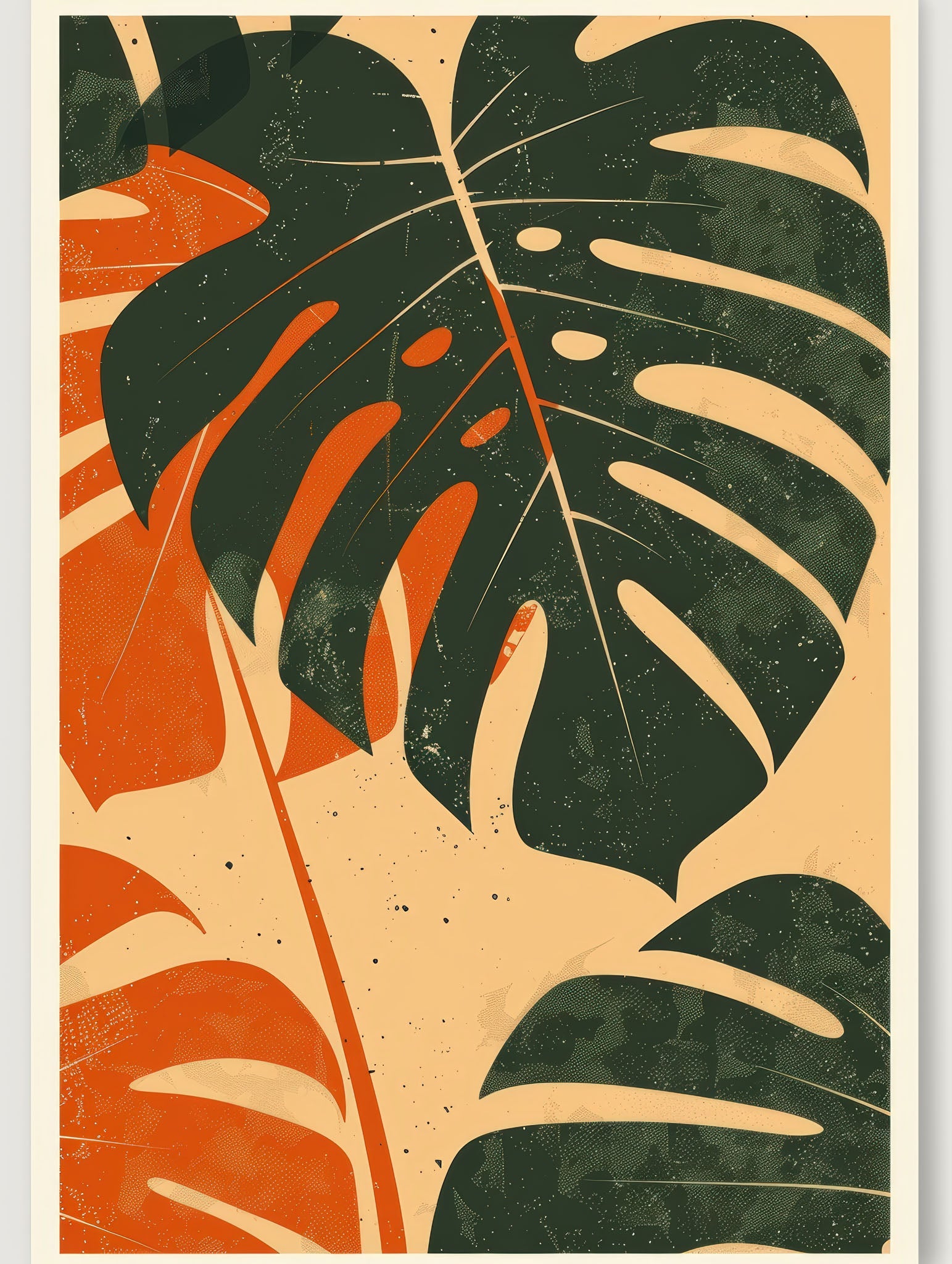 Tropical Leaf Wall Art