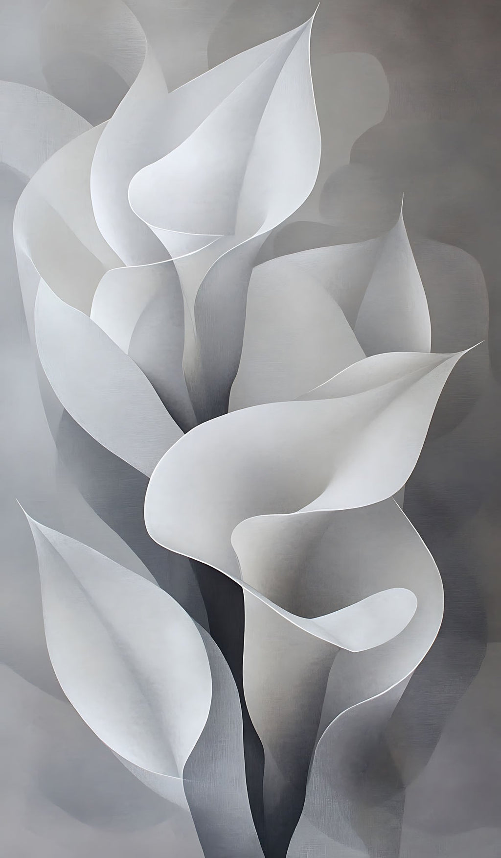 Abstract Floral Wall Art