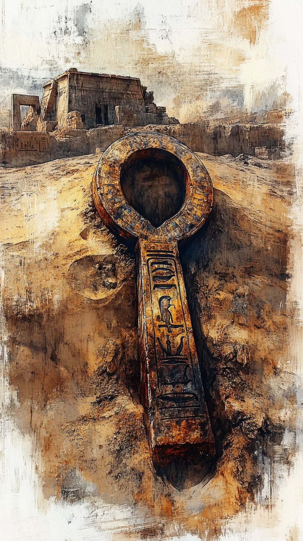 Ancient Egyptian Ankh Artifact