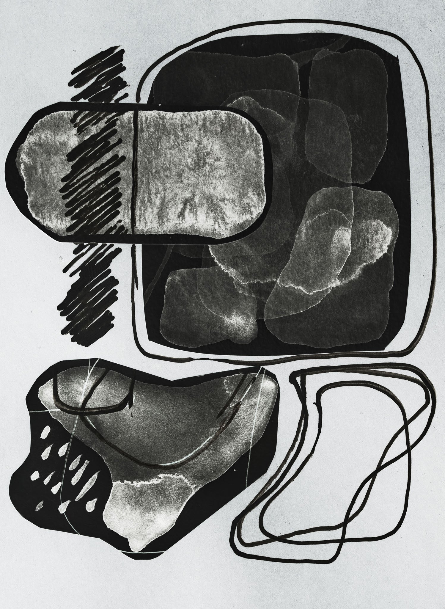 Abstract Shapes Wall Art