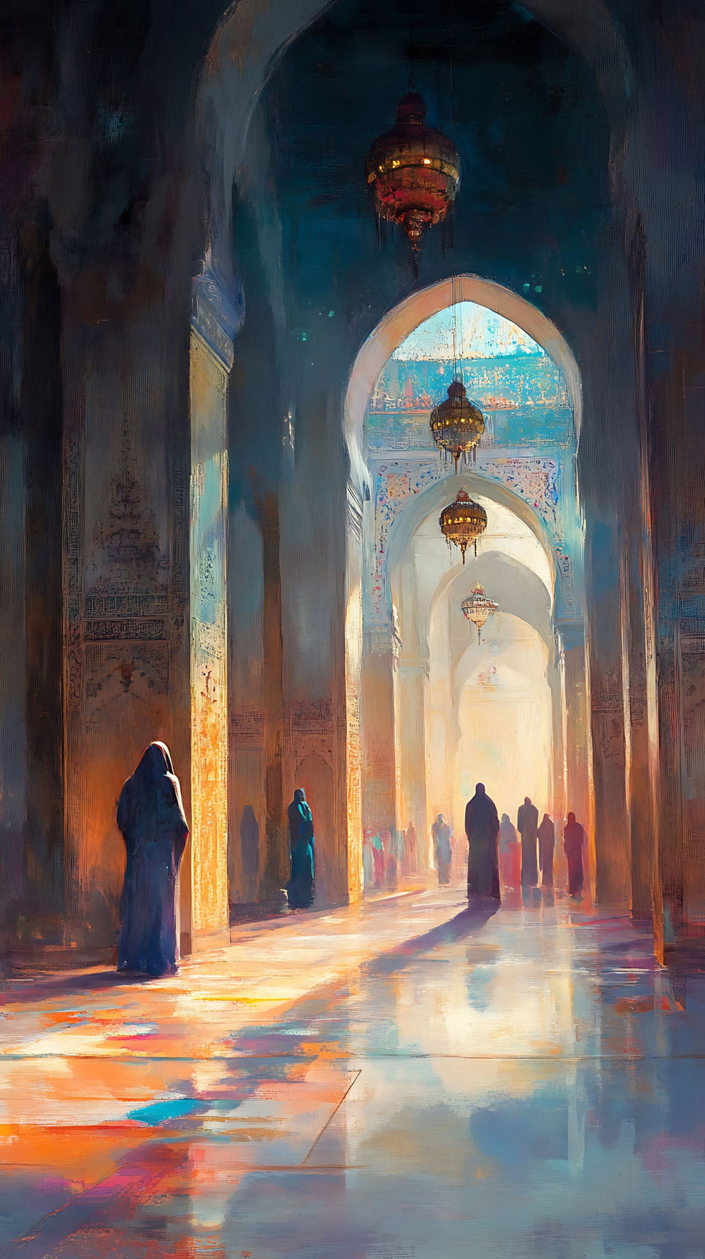 Islamic Mosque Archway Artwork