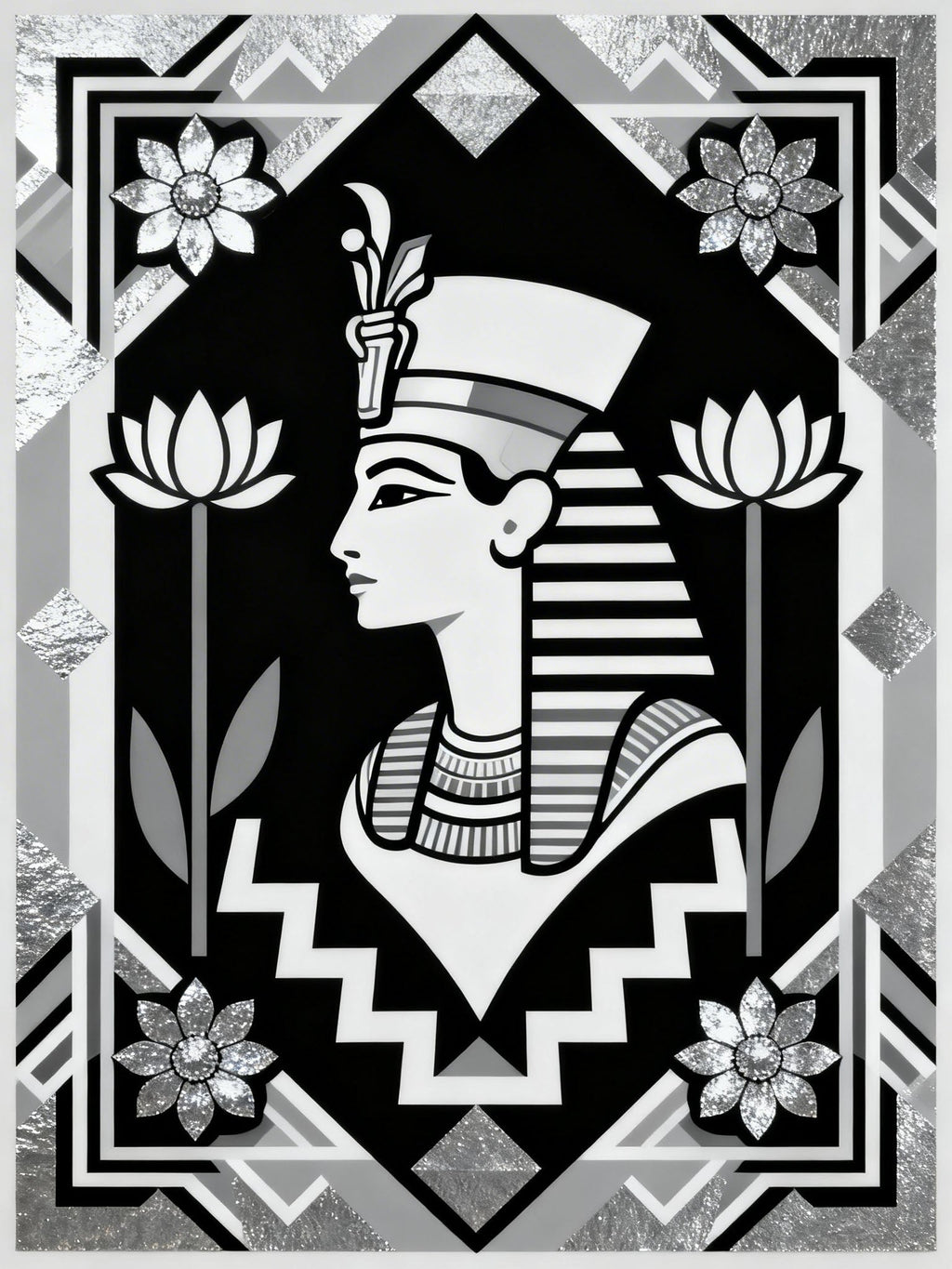 Egyptian Queen Portrait Wall Art