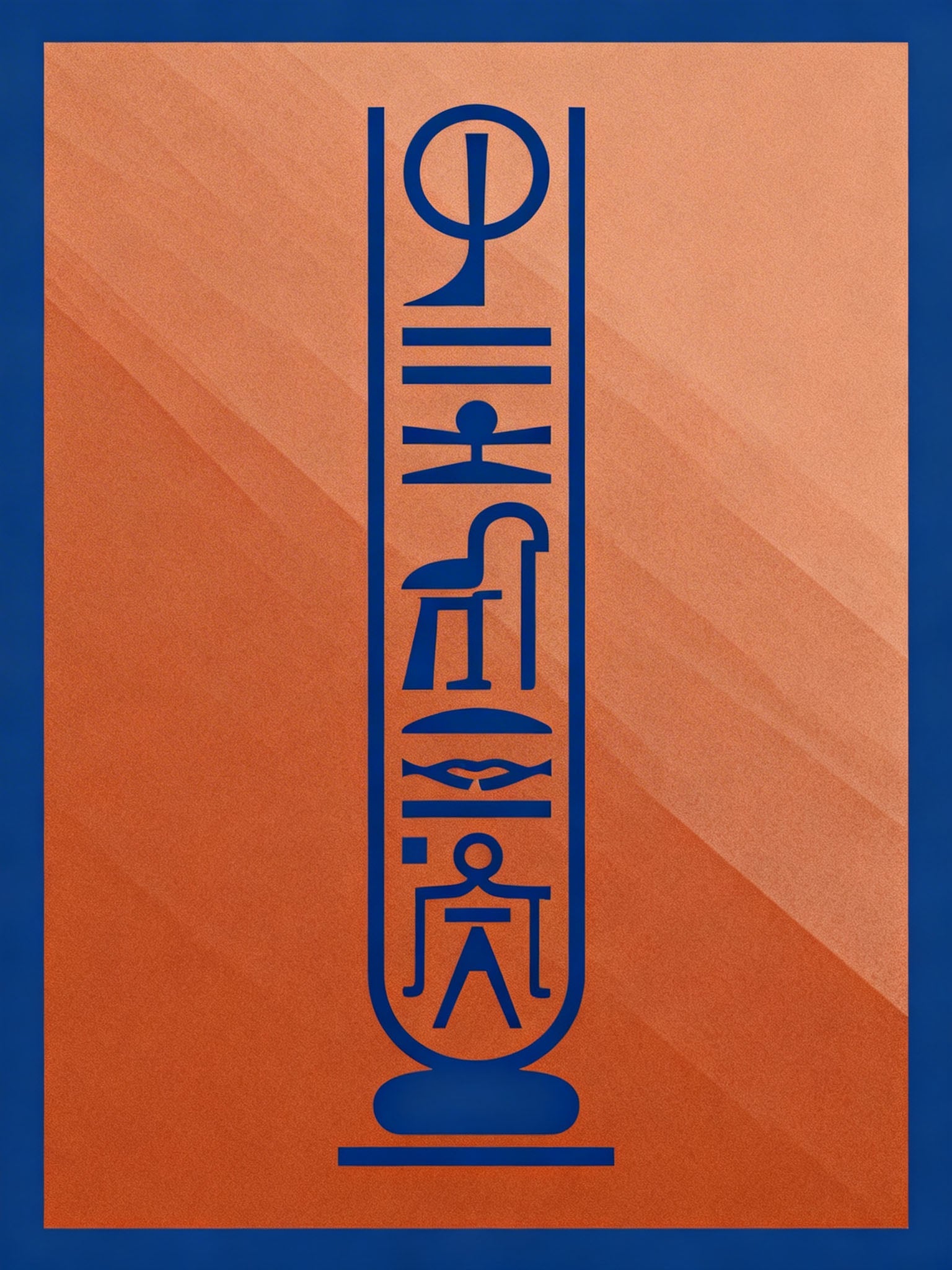 Ancient Egyptian Hieroglyphic Art Print