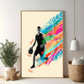 Dynamic Basketball Player Art Print