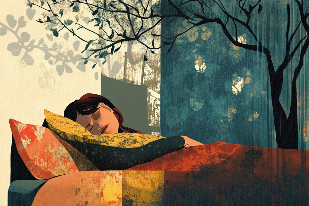 Peaceful Slumber Under The Trees Wall Art