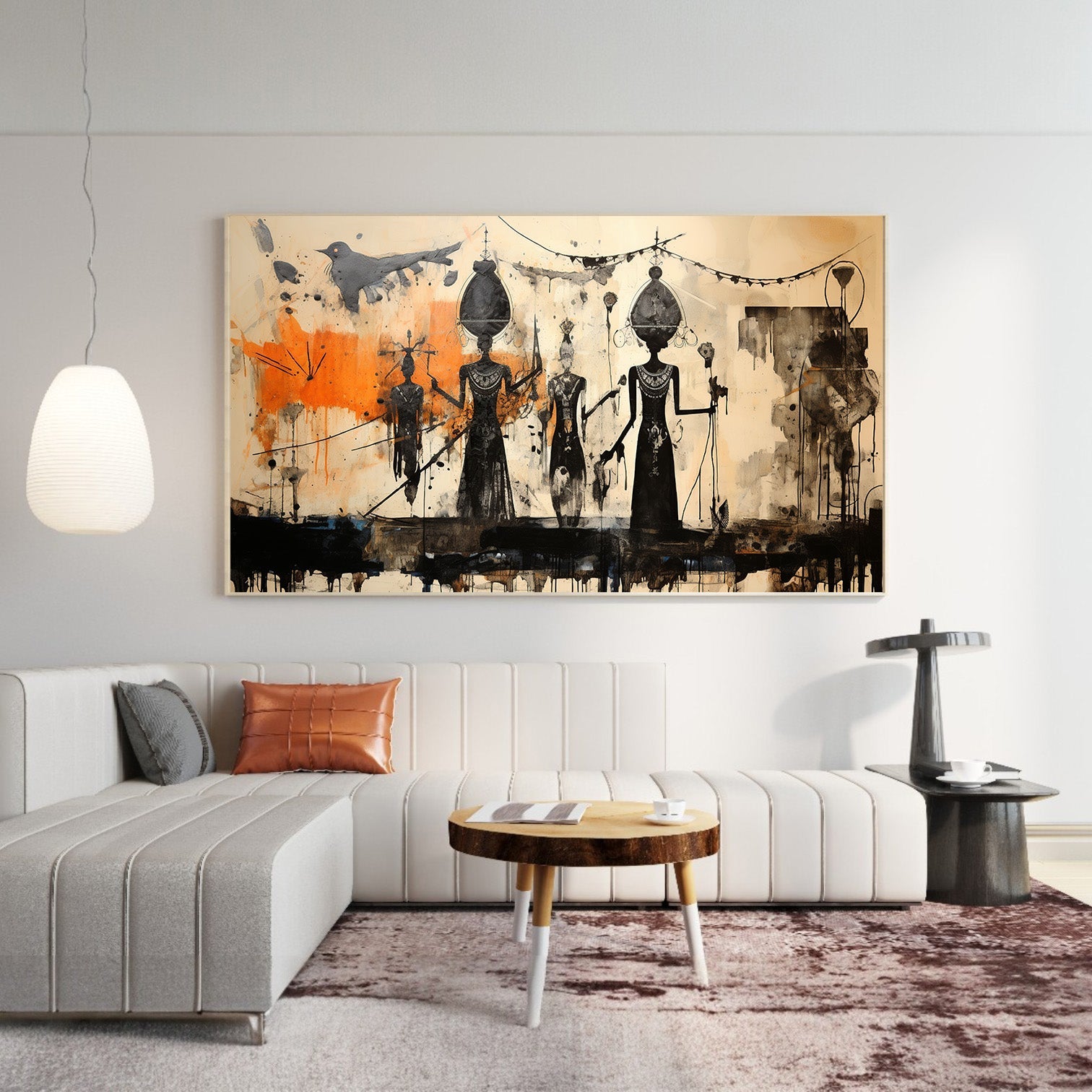 Minimal Nature Framed Canvas Wall Art