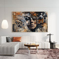 Modern Botanical Framed Canvas Wall Art