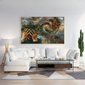Botanical Nature Framed Canvas Wall Art