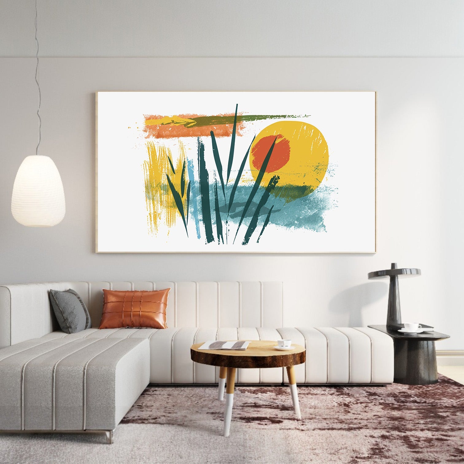 Fresh Botanical Framed Canvas Wall Art