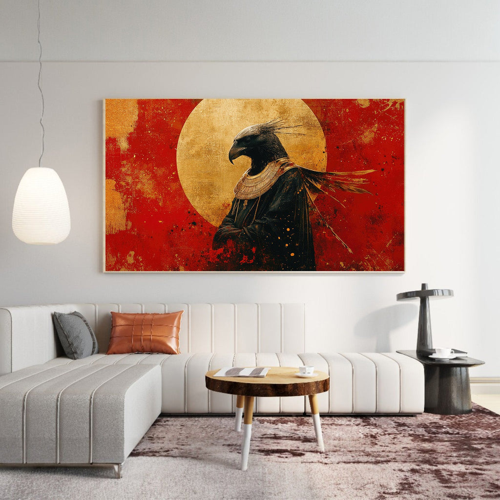 Green Leaf Framed Canvas Wall Art