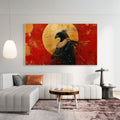 Green Leaf Framed Canvas Wall Art