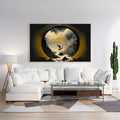 Soft Botanical Framed Canvas Wall Art