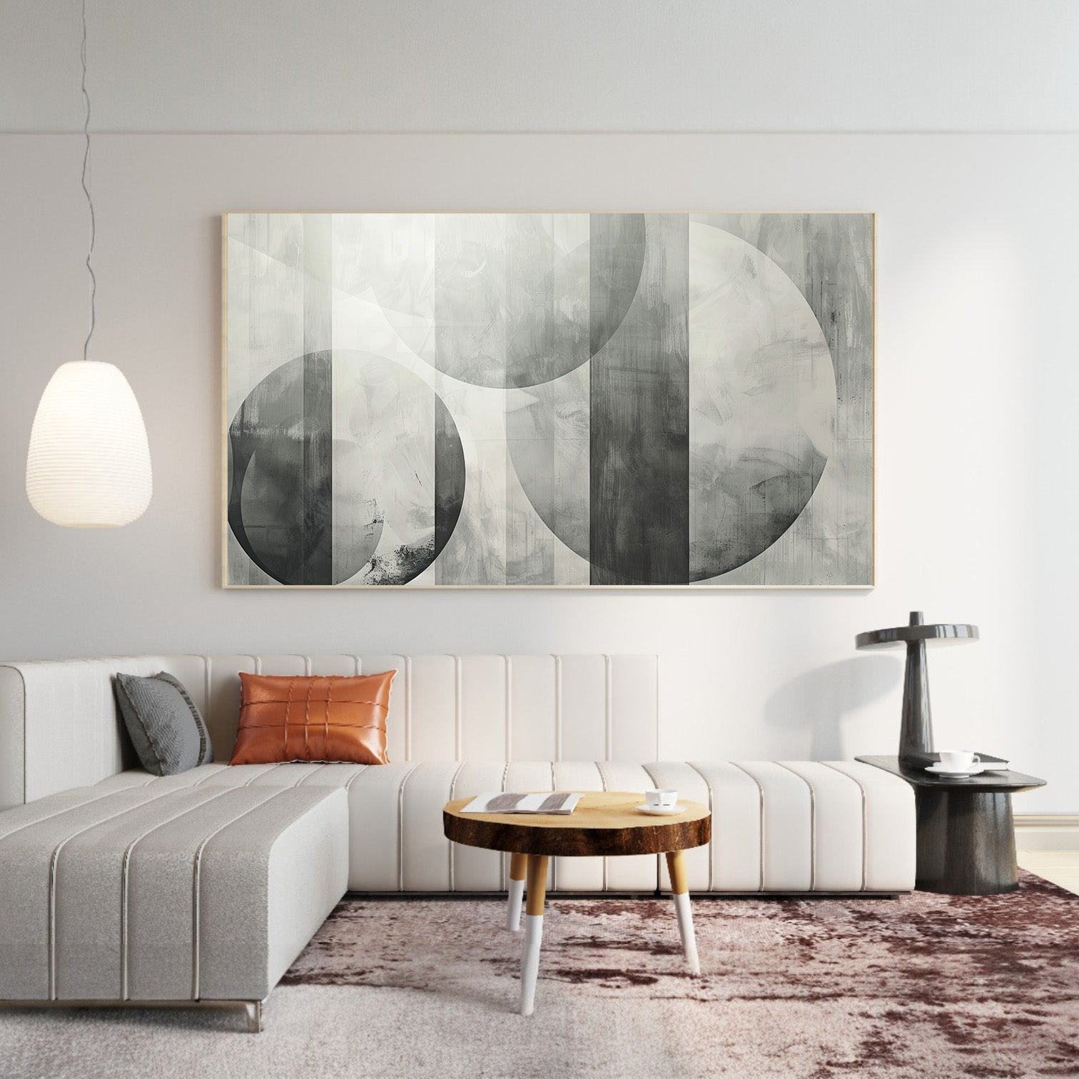 Neutral Botanical Framed Canvas Wall Art
