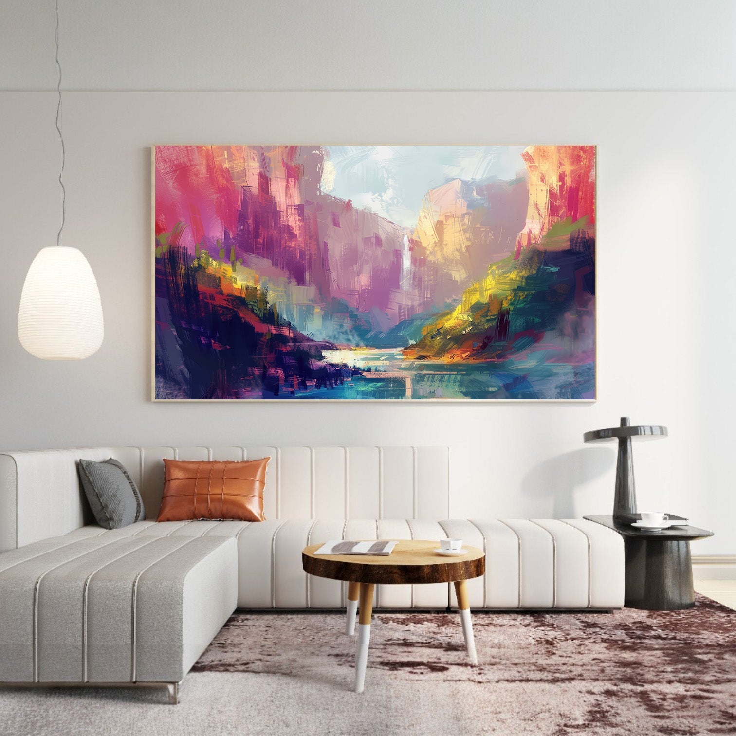 Classic Botanical Framed Canvas Wall Art