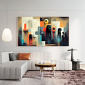 Modern Botanical Framed Canvas Wall Art