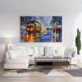 Elegant Botanical Framed Canvas Wall Art