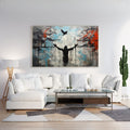 Modern Botanical Framed Canvas Wall Art