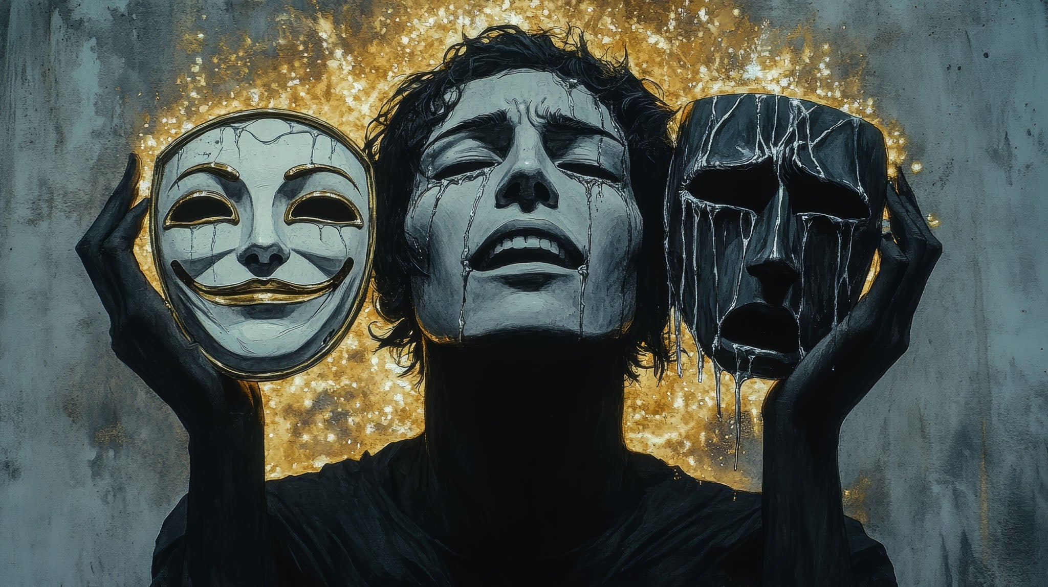 The Drama Of Emotions Wall Art
