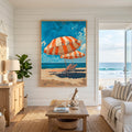 Beach Umbrellas And Lounge Chairs