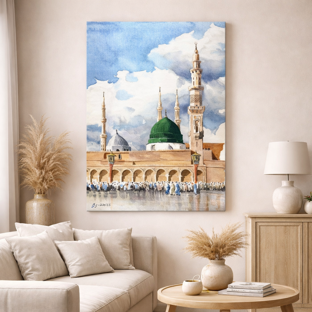 Masjid Al-Nabawi Canvas