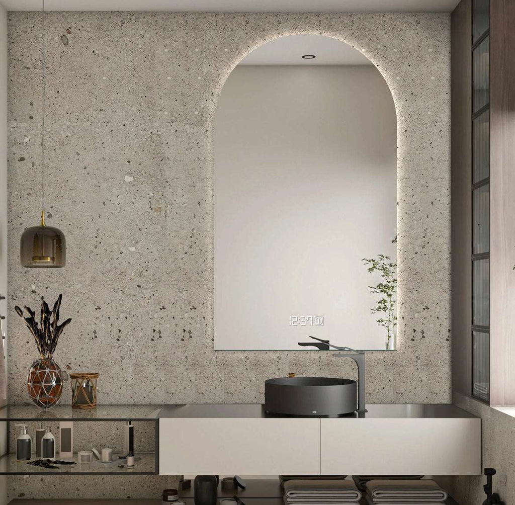 Arclume - LED Backlit Arch Bathroom Mirror