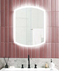 Rosarca - LED Backlit Arch Bathroom Mirror