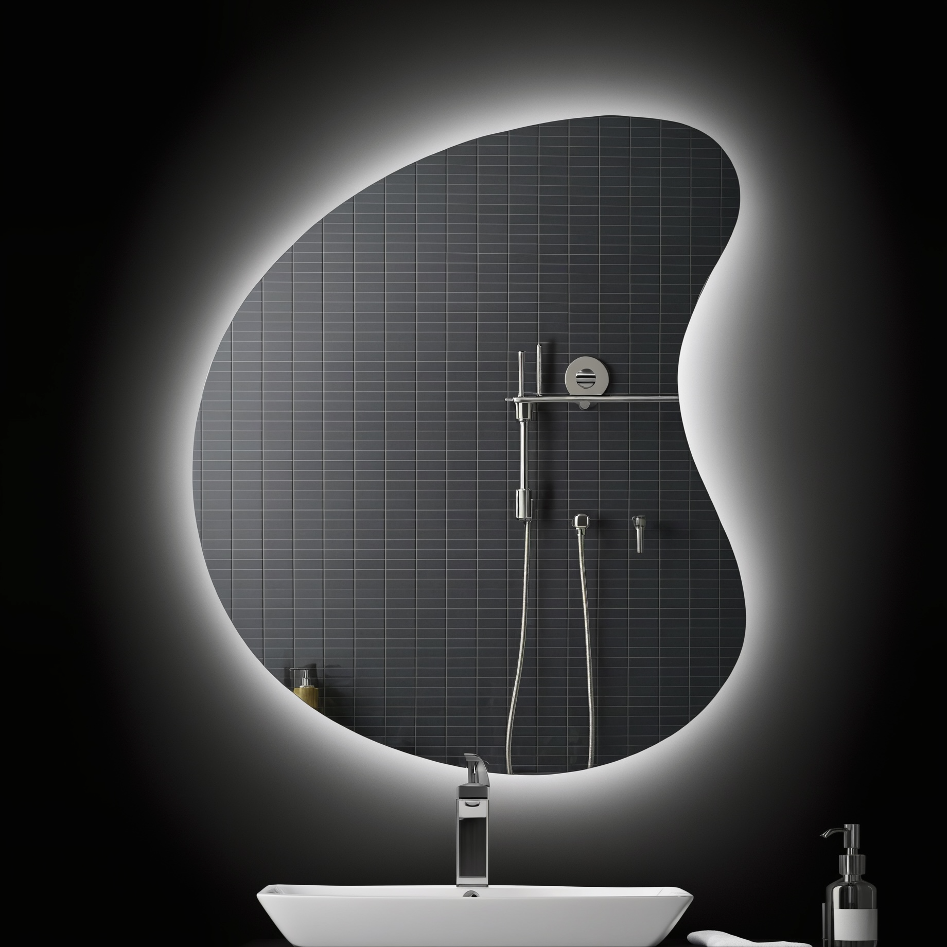 Moondrop - Organic LED Backlit Mirror