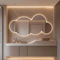 Cloudia - Cloud-Shaped LED Mirror with Warm Glow