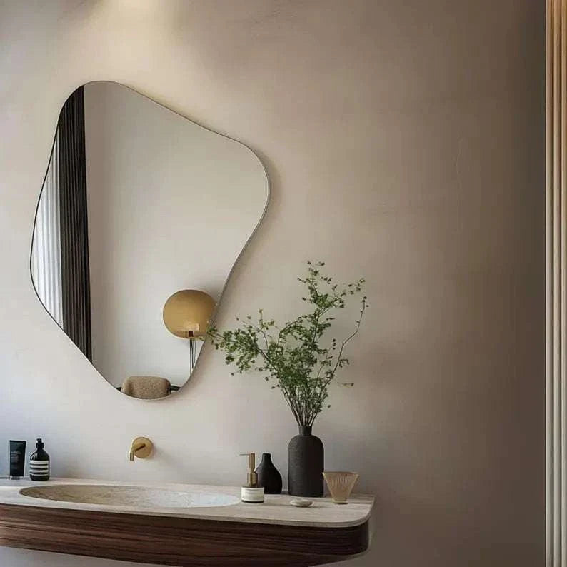 FlowForm - Asymmetric Frameless Wall Mirror