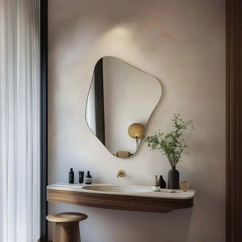 FlowForm - Asymmetric Frameless Wall Mirror