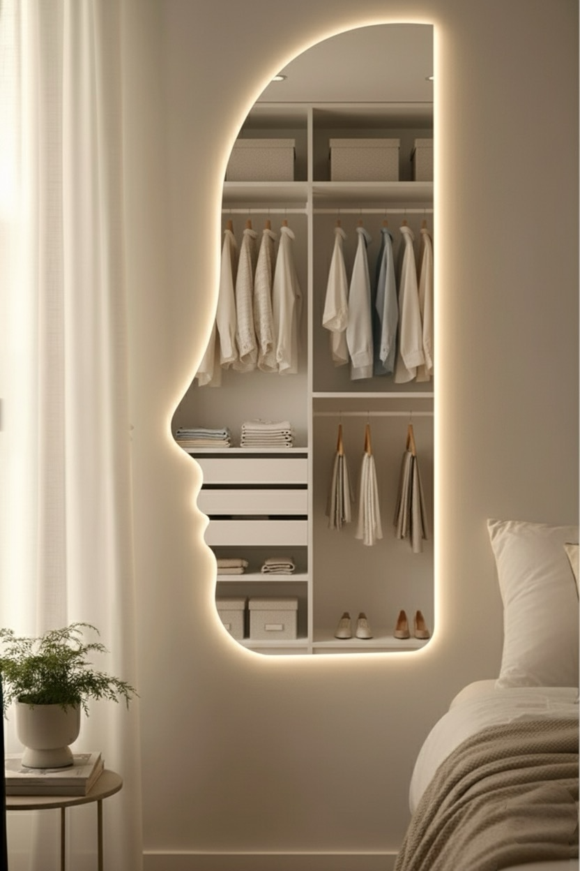 Silhouette - LED Wall Mirror