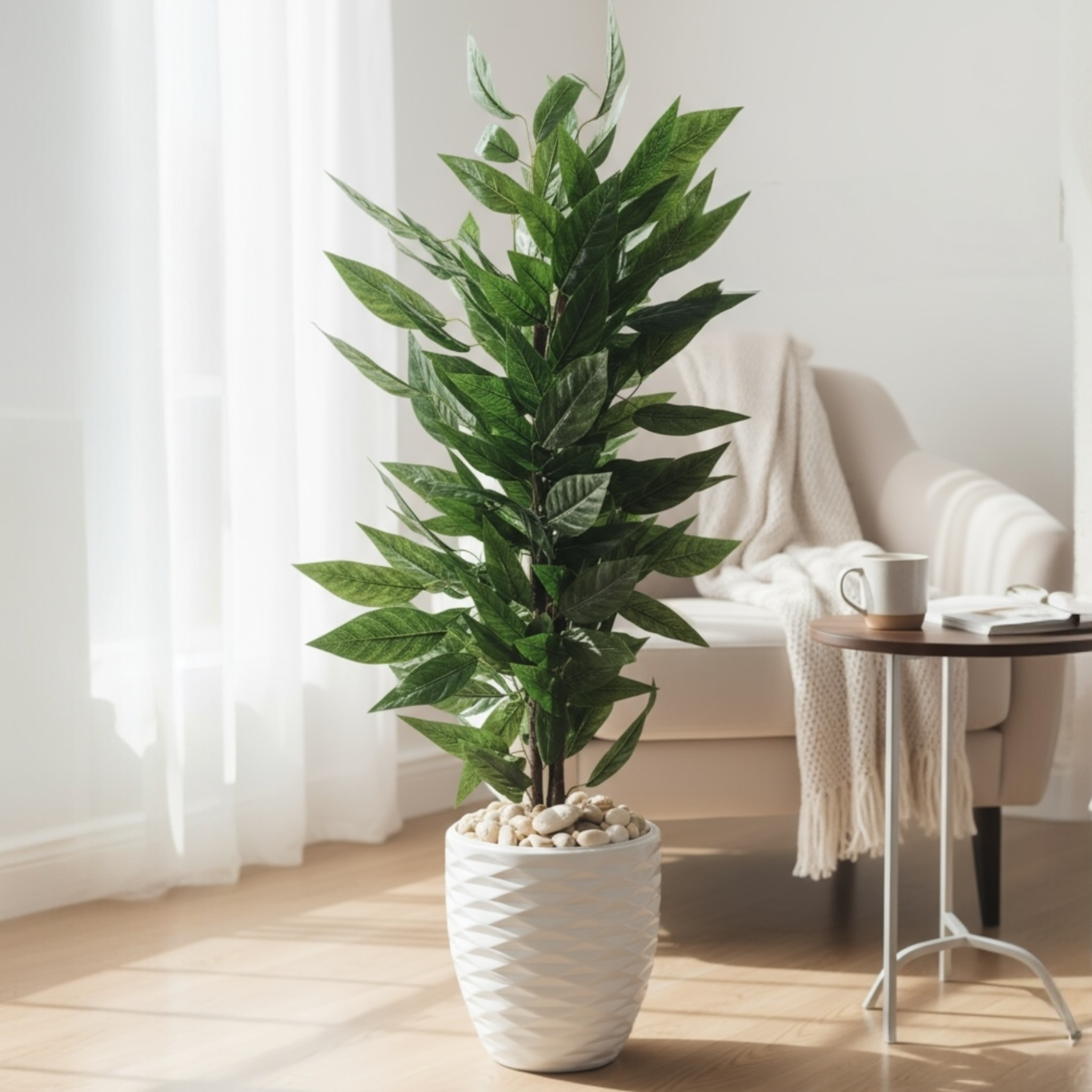 Green Ficus Artificial Plant