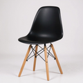 Acrylic Black Molded Dining Chair