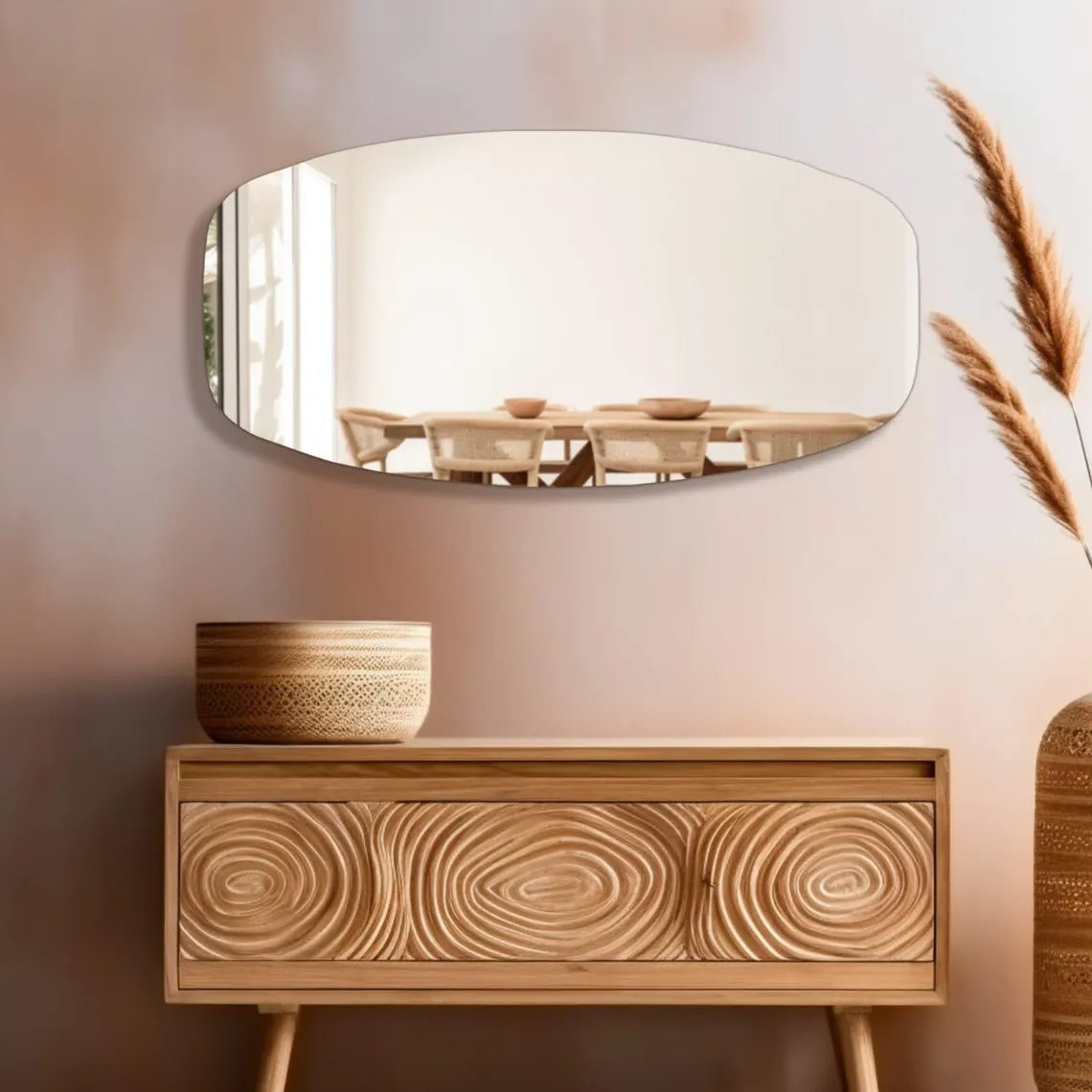 Elara - LED Oval  Mirror