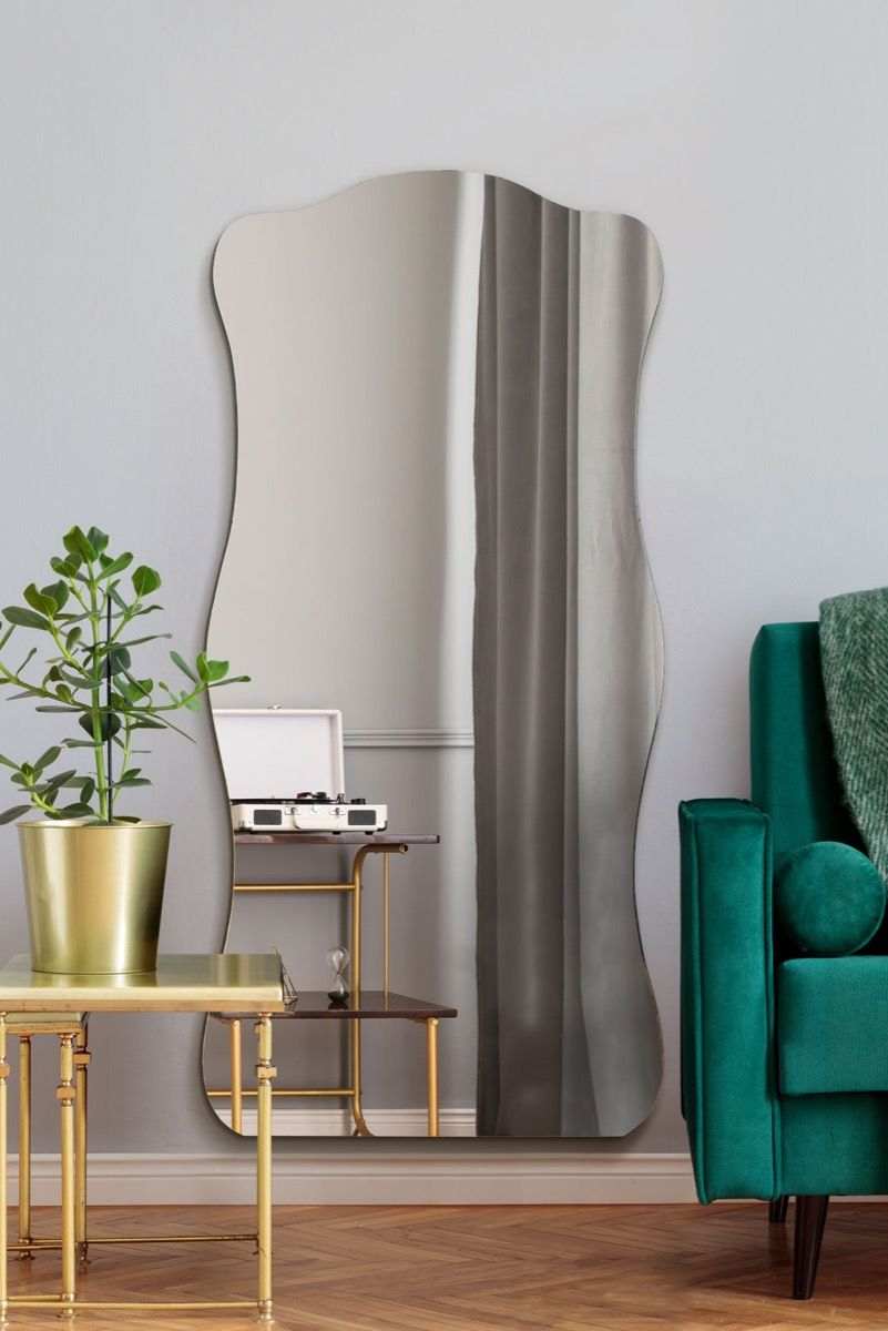 Fluidis - Frameless Wavy Full-Length Mirror