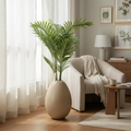 Artificial Palm Plant in Fiberglass Pot