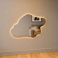 Island - Abstract Island LED Mirror