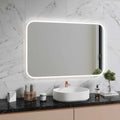 HaloEdge - Curved LED Bathroom Mirror
