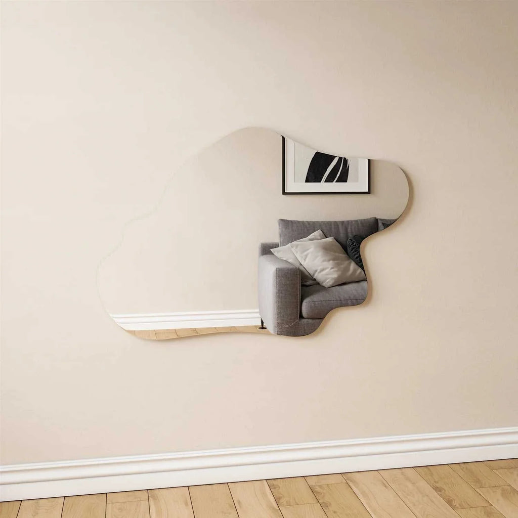 Island - Abstract Island LED Mirror