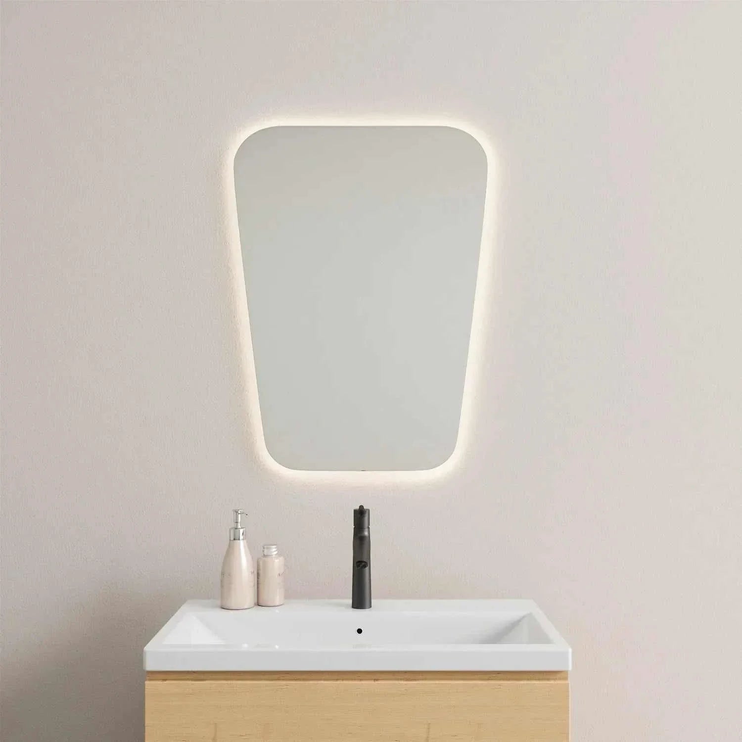 RetroGlow - LED Backlit Mirror