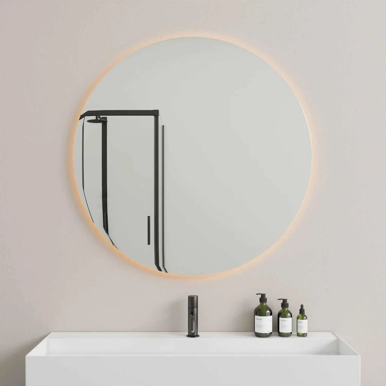 Lunara - Round LED Backlit Mirror