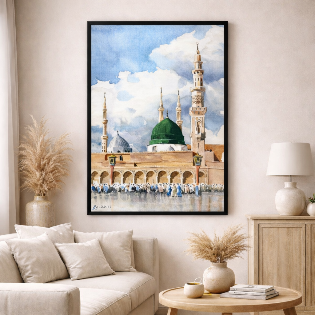 Masjid Al-Nabawi Canvas