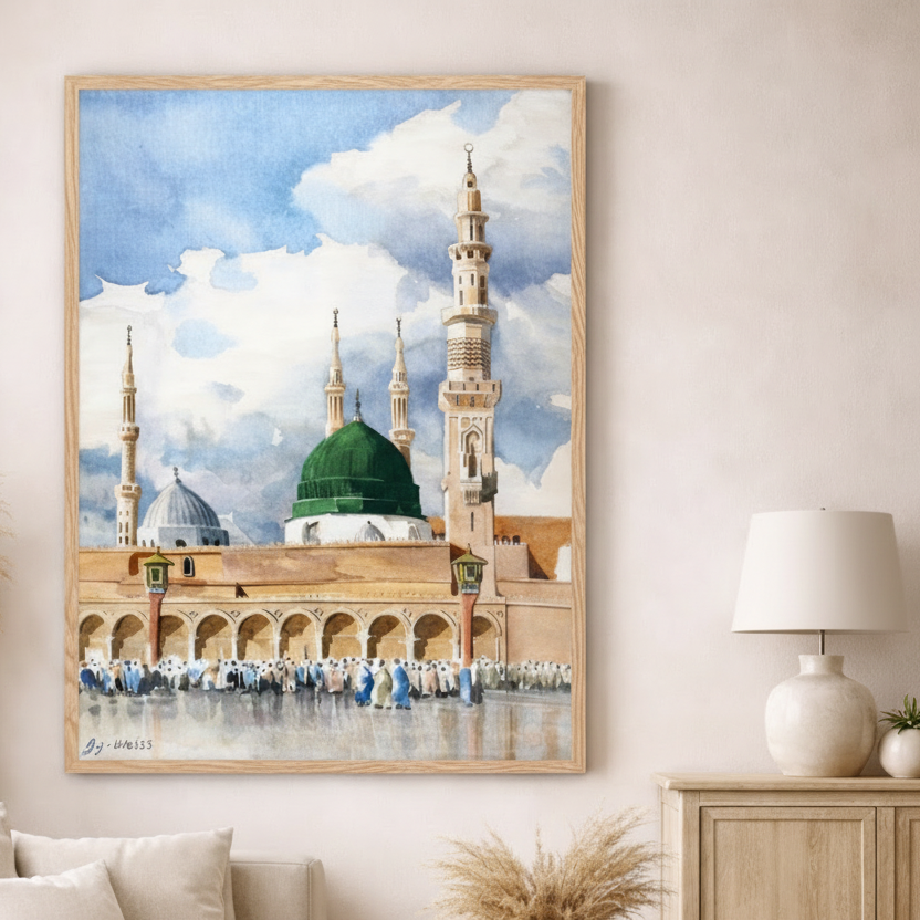 Masjid Al-Nabawi Canvas
